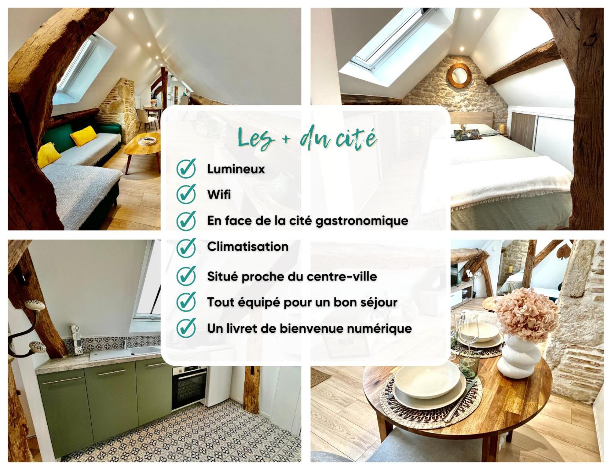 Le Cite Apartment Dijon Ngoại thất bức ảnh